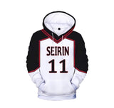 Sweat à Capuche Seirin 11 - Kuroko no Basket Shop