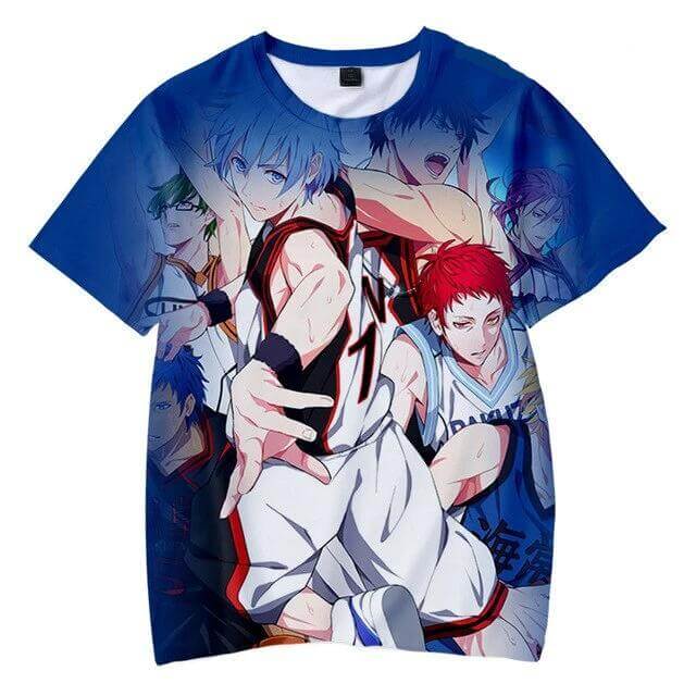 T-Shirt Kuroko la Génération des Miracles Kuroko no Basket Shop