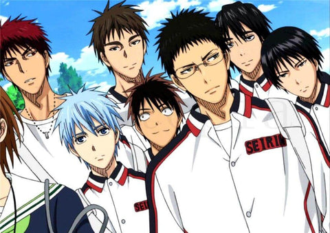 Poster kuroko's basket équipe seirin - Kuroko no Basket Shop