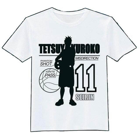 T-Shirt Kuroko Tetsuya Numéro 11 - Kuroko no Basket Shop